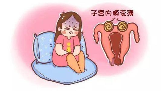 子宫内膜接受胚胎的能力下降